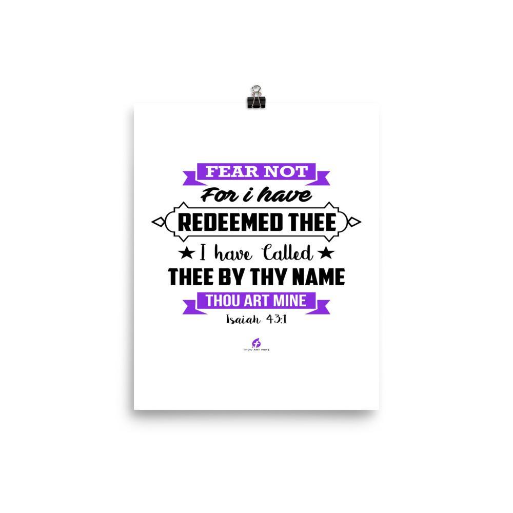 Isaiah 43:1 - 