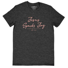 Load image into Gallery viewer, jesus-sparks-joy-romans-15:13--religious-t-shirt-grace-&amp;-truth
