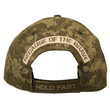 Load image into Gallery viewer, land-of-the-free--religious-cap-hold-fast

