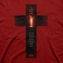 Load image into Gallery viewer, light-of-the-world-cross--religious-t-shirt-kerusso
