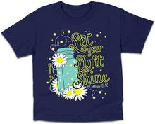 Load image into Gallery viewer, lightning-bug-kids-religious-tee-cherished-girl
