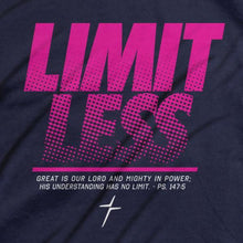Load image into Gallery viewer, limitless-womens-religious-t-shirt-kerusso-active
