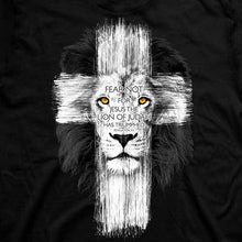 Load image into Gallery viewer, lion-cross--religious-t-shirt-kerusso
