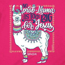 Load image into Gallery viewer, llama-kids-religious-t-shirt-kerusso-kidz

