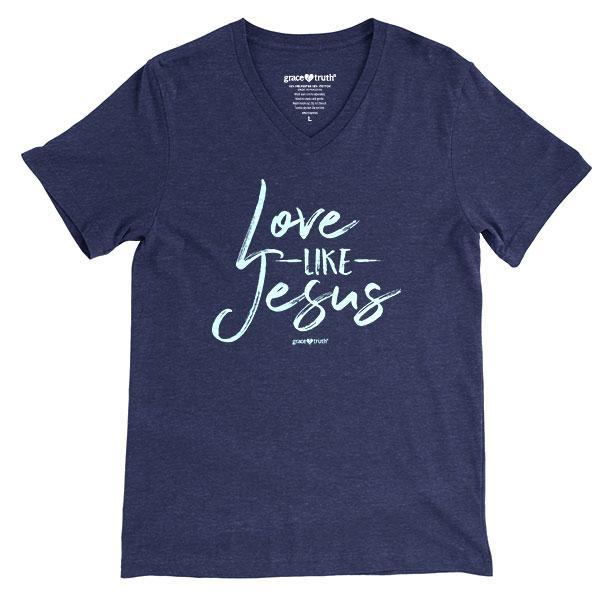 love-like-jesus-womens-religious-t-shirt-grace-&-truth