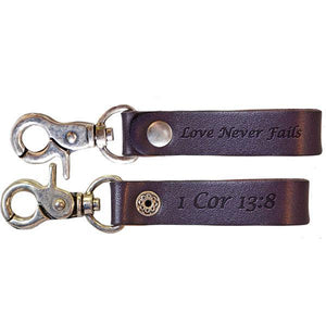 love-never-fails-women-religious-keychain-faith-gear