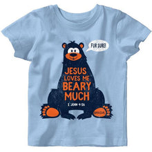 Load image into Gallery viewer, loves-me-beary-much-baby-religious-t-shirt-kerusso-kidz

