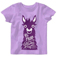 Load image into Gallery viewer, no-prob-llama-baby-religious-t-shirt-kerusso-kidz
