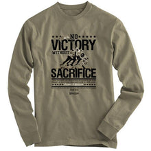 Load image into Gallery viewer, roosevelt-no-victory-without-sacrifice--religious-t-shirt-kerusso

