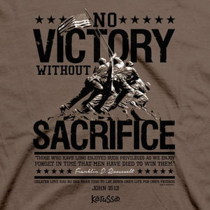 roosevelt-no-victory-without-sacrifice--religious-t-shirt-kerusso