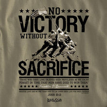 Load image into Gallery viewer, roosevelt-no-victory-without-sacrifice--religious-t-shirt-kerusso
