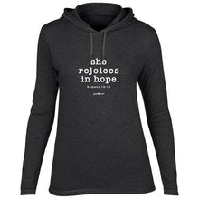 Load image into Gallery viewer, she-rejoices--religious-hoodie-grace-&amp;-truth
