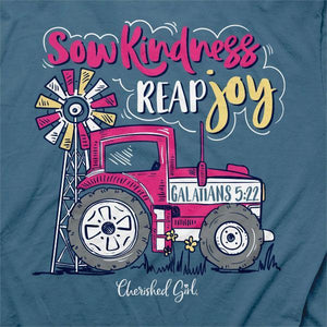 sow-kindness-galatians-5:22--religious-t-shirt-cherished-girl