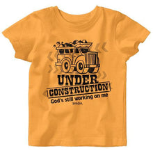 Load image into Gallery viewer, under-construction-baby-religious-t-shirt-kerusso-kidz

