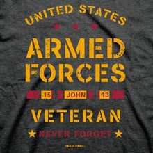 Load image into Gallery viewer, veteran-mens-religious-t-shirt-hold-fast

