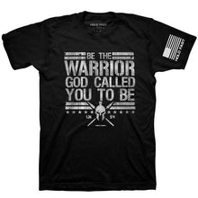 Load image into Gallery viewer, warrior-mens-religious-t-shirt-hold-fast
