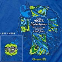 Load image into Gallery viewer, we-are-god&#39;s-masterpiece--religious-t-shirt-cherished-girl
