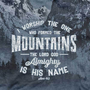 who-made-the-mountains-adult-religious-t-shirt-kerusso