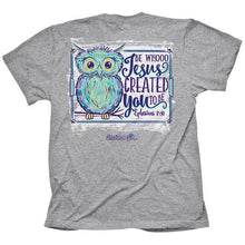 Load image into Gallery viewer, whoo-jesus--religious-t-shirt-cherished-girl
