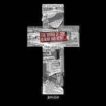 Load image into Gallery viewer, word-of-god-is-living-hebrews-4:12--religious-t-shirt-kerusso

